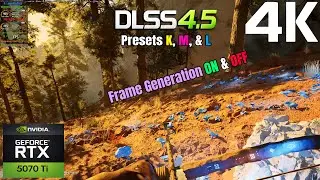 The Axis Unseen - NVIDIA DLSS 4.5 - 4K MAX - Frame Generation ON & OFF - RTX 5070 Ti