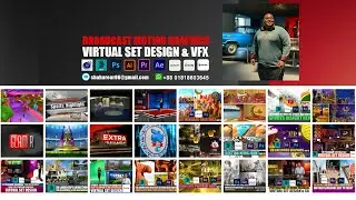 Broadcast Design show reel 2024