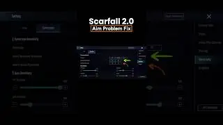 Scarfall 2.0 me Aim fix Kaise Kare 🤔 #shorts #scarfall2 @ScarFall2.0 @ScarFall2.0Creators