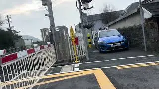 *NEW UPGRADE* Ferryside Level Crossing (Carmarthenshire) Tuesday 23.12.2025