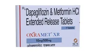 OXRAMET XR 10/500 MG TABLET | DAPAGLIFLOZIN AND METFORMIN TABLET | USES,DOSE,SIDE EFFECTS