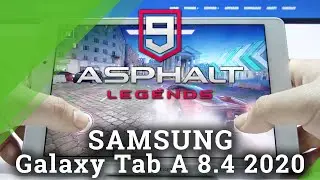 Asphalt 9 Performance Test on SAMSUNG Galaxy Tab A 8.4 2020 (LTE) - Gameplay