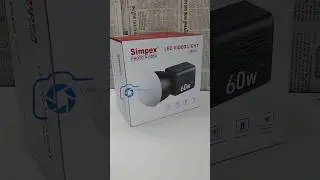 SIMPEX SLB60LI60W LED VIDEO LIGHT #simpex #simpexindustries #weddingphotography #cinematography