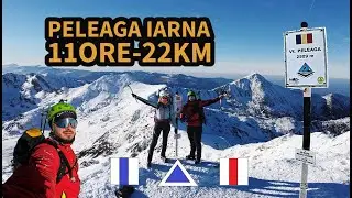 V&Acirc;RFUL PELEAGA IARNA &icirc;ntr-o ZI ❄️ 22 KM | 1700 m+ | 11 ORE | Retezat sălbatic
