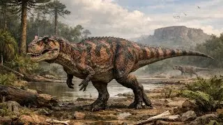 🎬 Mapusaurus Catches Prey in the Jungle | Deadly Carcharodontosaur Hunt