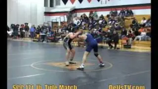 171 lb. SCC 2009-2010 Championship Wrestling Match