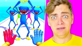 SCONFIGGI TUTTI GLI HUGGY WUGGY PER VINCERE!! Dani e Robbi su MONSTER CHALLENGE