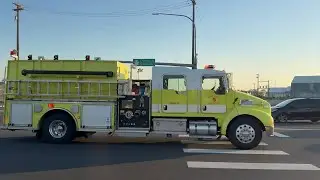Grant County Fire District #5 Engine 511 Responding to an ALS-Stroke