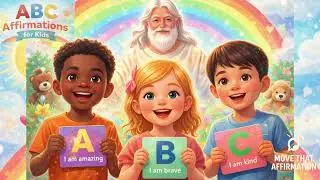 ABC Affirmations for Kids 🌈 Learn Letters with Positive Words A to Z
