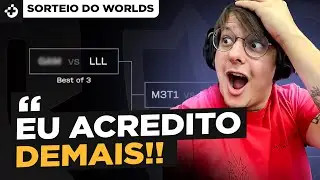 Reagindo ao SORTEIO da LOUD no WORLDS 2023! 1&deg; advers&aacute;rio CONFIRMADO!