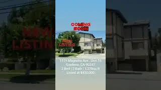 Gardena condo for sale. #Gardena #YourNeighborsFavoriteRealtor #AaronSellsLA #OpenHouse