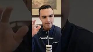 Confession is a sign of remorse and recognition you have done wrong