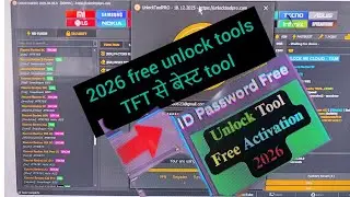 2026 #unlock tools free activation #frp  #tft #Samsung #vivo #oppo #redmi #motrola 
