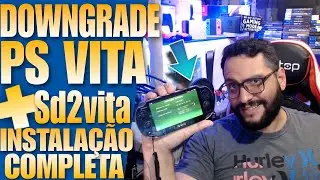 ✅DOWNGRADE PS VITA em 2023 + instala&ccedil;&atilde;o Sd2vita completa.