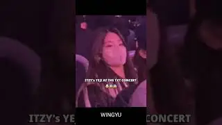ITZY's YEJI AT THE TXT CONCERT 🤯😱 ACT:LOVESICK in SEOUL #txt #shorts #txtconcert #actlovesickinseoul