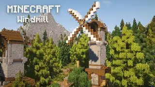 How to build a Medieval Windmill | Step-by-Step Tutorial | Minecraft |