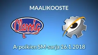 ASM maalikooste Classic vs Steelers 26.1.2018