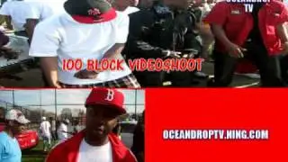 100 BLOCKS  VIDEO SHOOT  HEMPSTEAD  KAPO RAHOLLO  & iLLZ   OCEANDROP TV