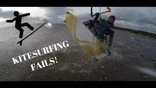 KITESURFING Fails!