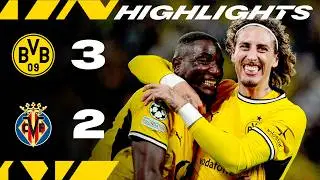 Borussia Dortmund v Villarreal CF | Highlights | UEFA Champions League