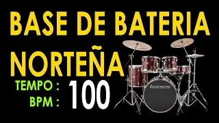 BASE DE BATERÍA NORTEÑA TEMPO 100