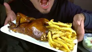 JUICY ROTISSERIE CHICKEN ASMR 🤤 | NO TALKING