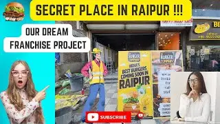 Secret Burger🔥🔥 Place in Raipur |Our Dream Franchise Project | Interior Designing & Construction