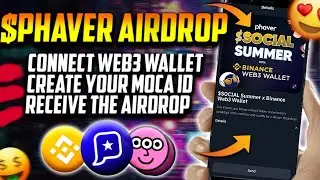 [Part 2] PHAVER Binance Web3 Wallet Connect | How to get Moca ID In PHAVER |PHAVER Free Web3 Airdrop