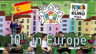 Ma première finale de Championnats d'Europe ! [9.55, 8.36 & 8.84 Square-1 averages]