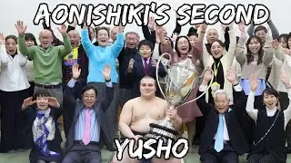 Aonishiki's Back-to-Back Yusho! His Second Win at Hatsu Basho 2026