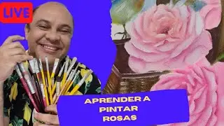 Aprenda A Pintar Rosas Em Stencil