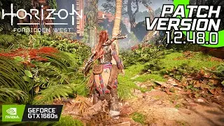 Horizon Forbidden West - Patch v1.2.48.0 - GTX 1660 SUPER + i7 4770 | All Settings Tested