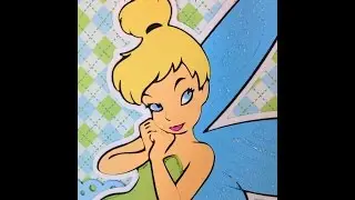 Cricut Tinkerbell Project using Tinkerbell and Friends Cricut Cartridge