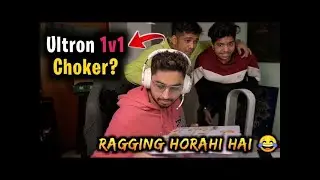 Scout and Ninja Trolling Ultron 😂   Ragging in TX House 😃