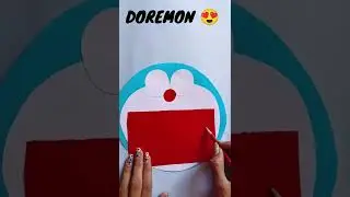 The Amezing Craft DOREMON mask.#shorts #trending #youtubeshorts #shortvideo