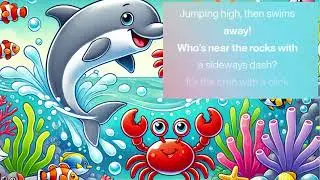 Who&rsquo;s in the Ocean?  | Ocean Animal Song for Kids | #NurseryRhymes #KidsSongs #OceanSong