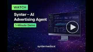 Synter - AI Advertising Agent | Full Demo