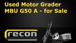 Used Motor Grader MBU G50 A for Sale - Caterpillar Grader - Construction Equipment - Grader for Sale
