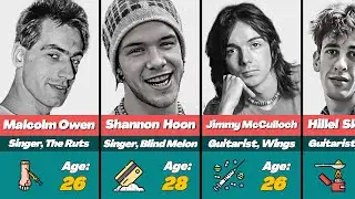 🎸 Rock Stars Who Left Us Too Soon Before Age 29 (Part 3)