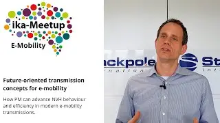 ika-Meetup E-Mobility: Future-oriented Transmission Concepts