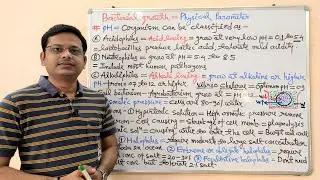 Microbiology 18 = Physical Parameters for Bacterial Growth | Bacterial Growth Curve | Microbiology