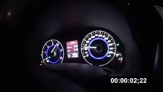 Infiniti QX70S 3.0D V6 0-100 0-60 acceleration