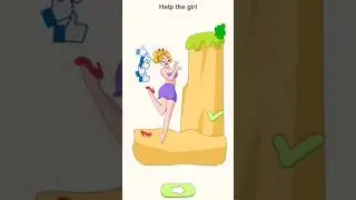 Delete Puzzle: Erase One Part 🔥Help the girl 🏄&zwj;♂️🏄🌳👠#shorts #youtubeshorts #youtube