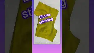 blouse cutting and stitching neck Finishing new method #Erode tailor