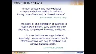 Business Intelligence Fundamentals