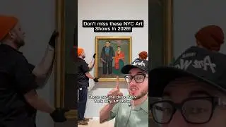 New York City Art Shows coming in 2026! #nycartscene #museumofmodernart