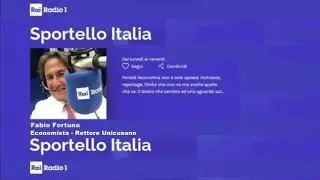 Fabio Fortuna a Sportello Italia di RAI Radio 1 del 20 01 2026  ore 12 25