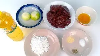 Лучшая диета - сочная КОТЛЕТА!!! Печеночные котлетки |  Fritters beef liver