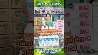Gumi kpro v&agrave; poly pk giai đoạn l&uacute;a 25-35nss