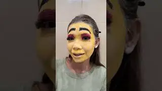 TEMENIN MAKE UP LOOK BARBIE 😵&zwj;💫 #makeup #krimpemutihwajah #stitch #serumwajahalami #lashes